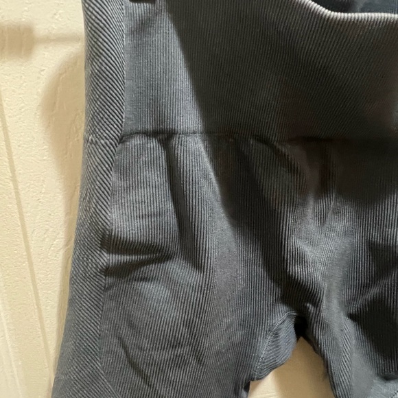 Blue grey biker shorts - Picture 4 of 4